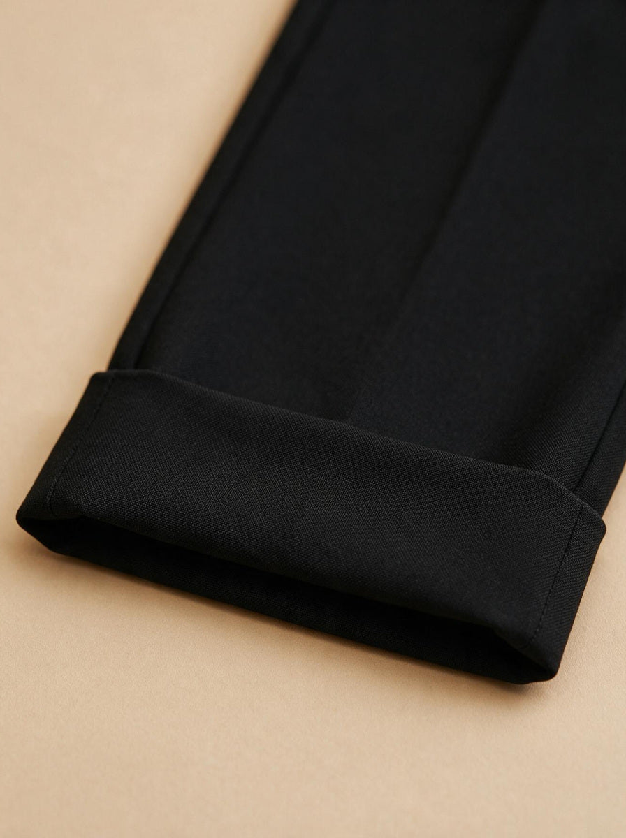 Fenwick pleated pants, fabric close up, Gentlemens Manor