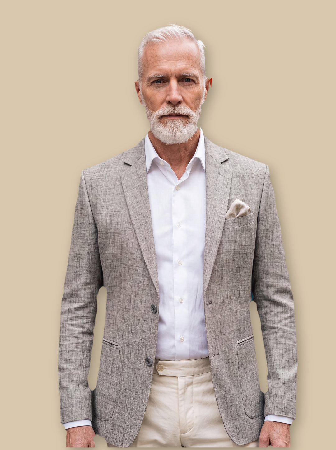 Fielding blazer suit in Grey, studio - Gentlemens Manor
