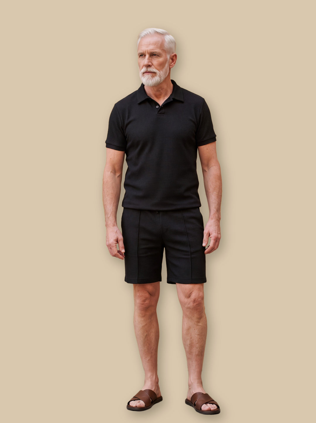 Forrest two piece set in Black, studio - Gentlemens Manor