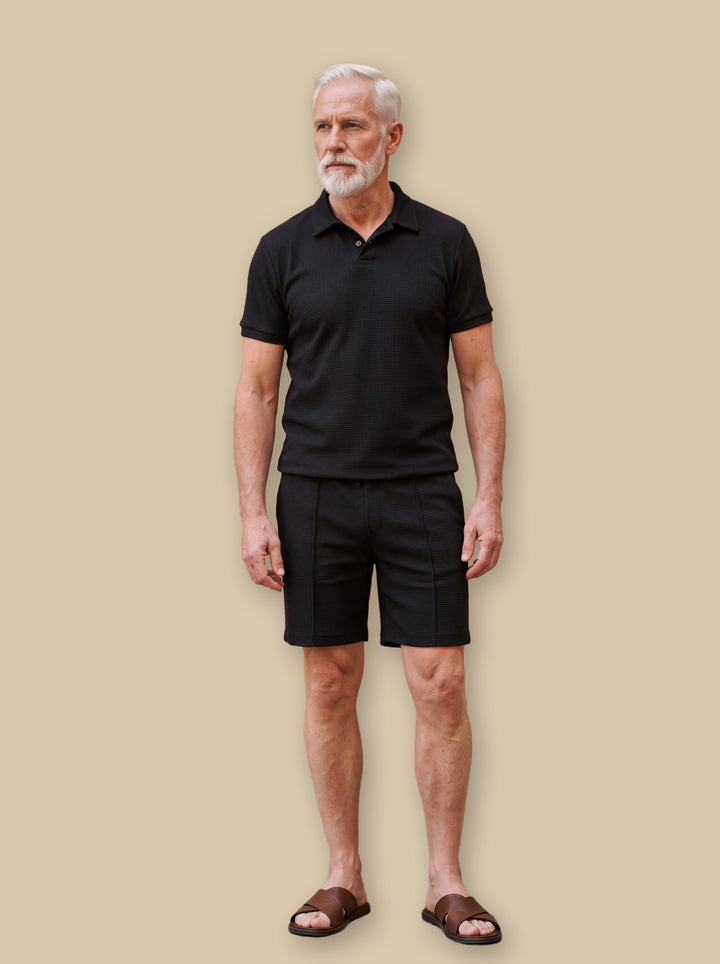 Forrest two piece set in Black, studio - Gentlemens Manor