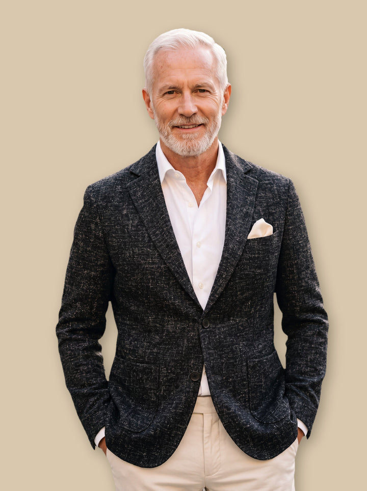 Fulton blazer suit in Black, studio - Gentlemens Manor