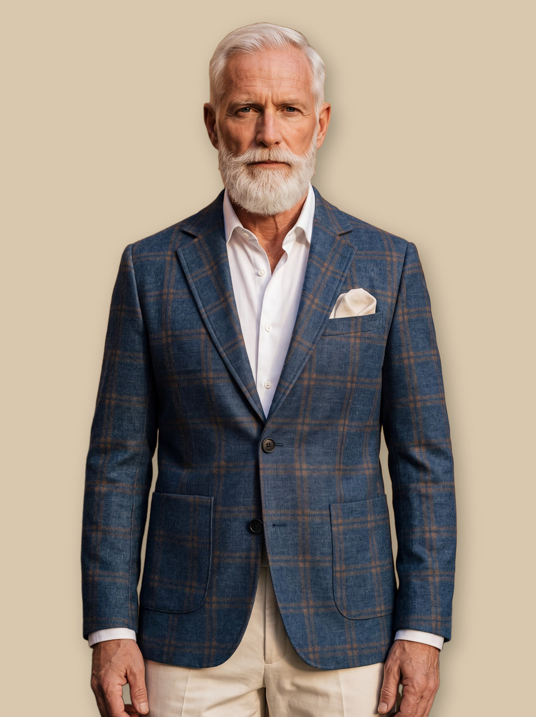 Fulton blazer suit in Blue, studio - Gentlemens Manor