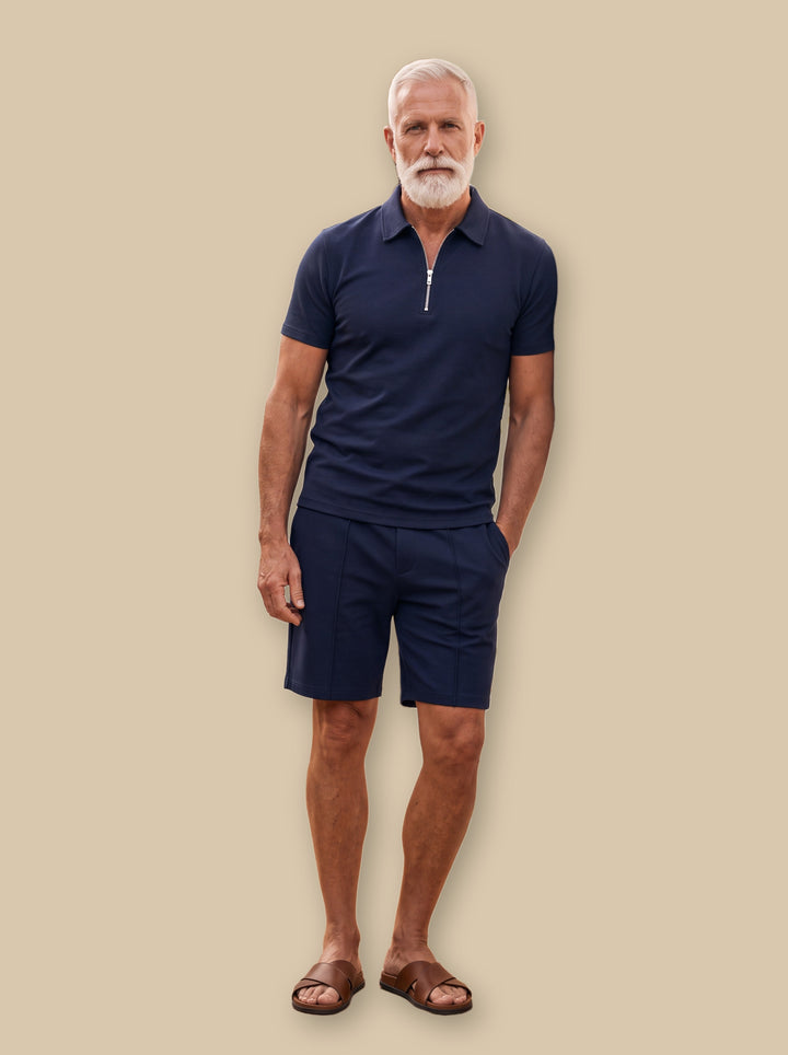 Garrett two piece set in Navy, studio - Gentlemens Manor