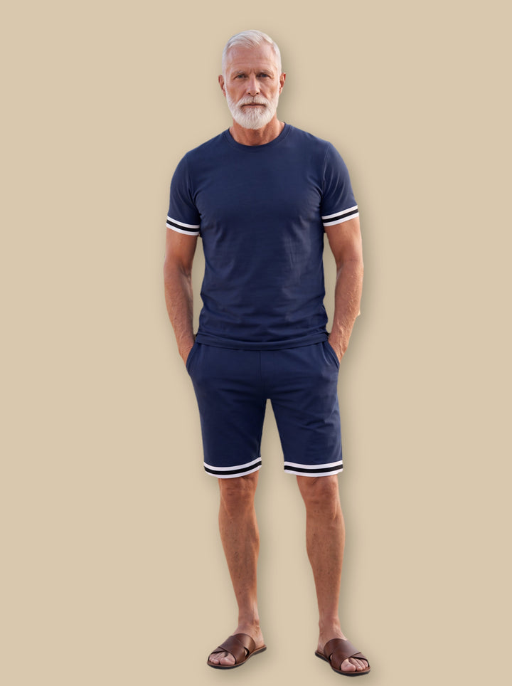 Gerald two piece set in Navy, studio - Gentlemens Manor