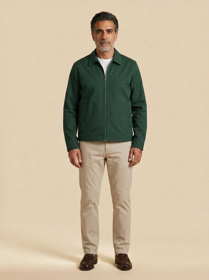 Goodwin jacket in Green, studio, Gentlemens Manor