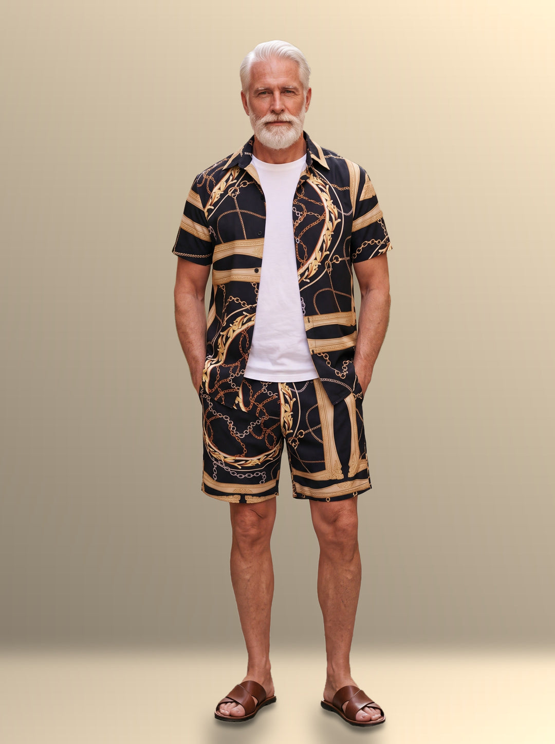 Graham two piece set in Black, studio - Gentlemens Manor
