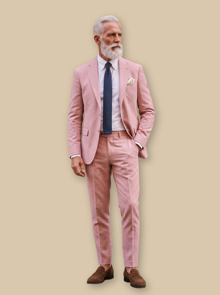 Granville blazer suit in Pink, studio - Gentlemens Manor