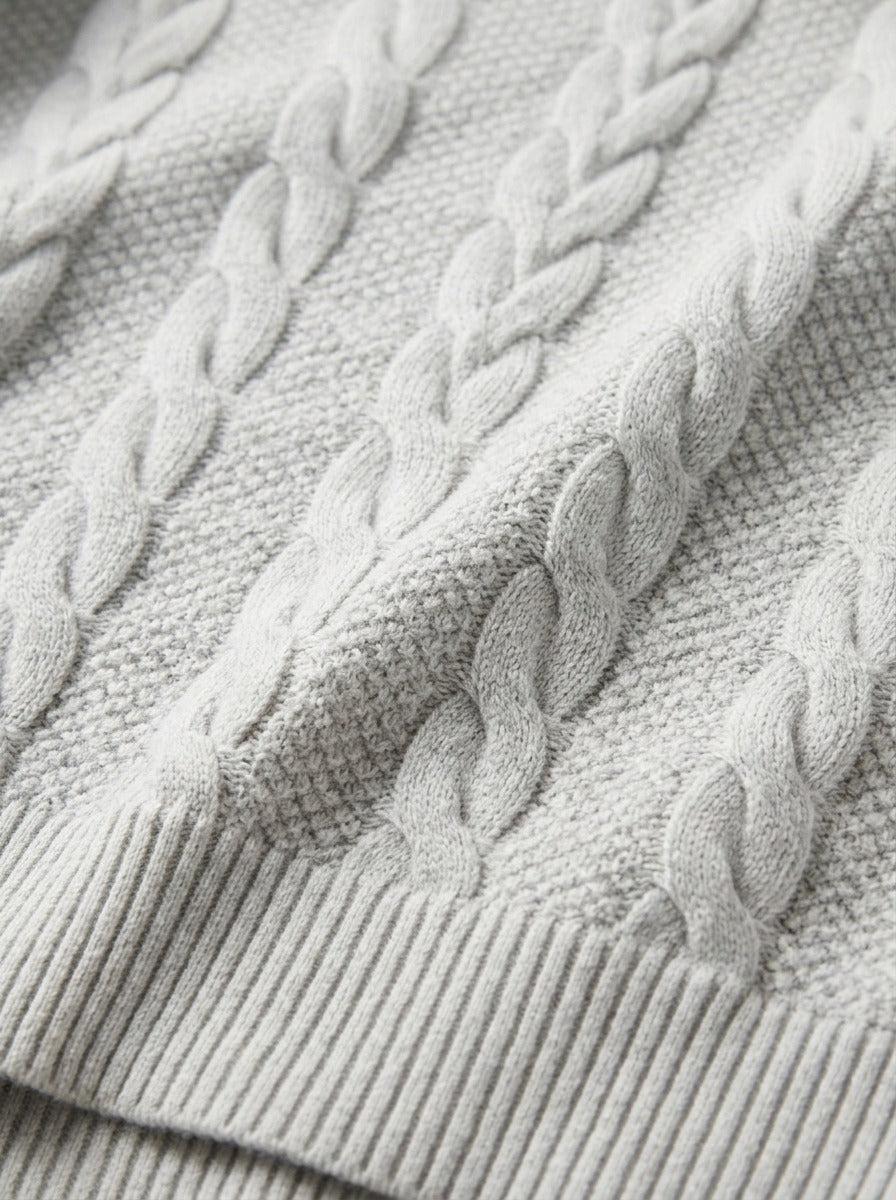 Halsey sweater, fabric close up, Gentlemens Manor