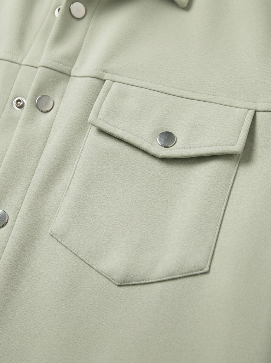 Hamlin overshirt, fabric close up, Gentlemens Manor