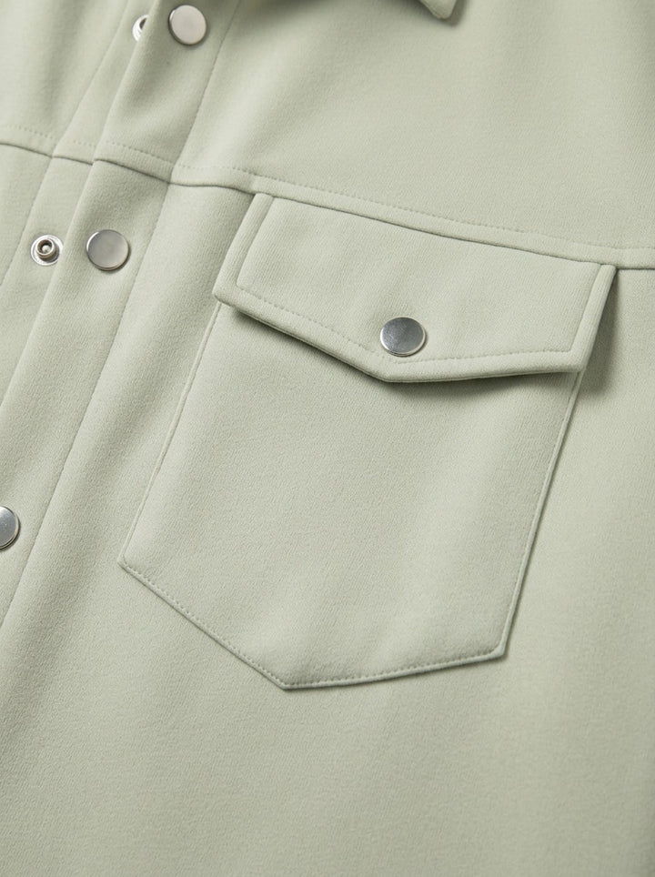 Hamlin overshirt, fabric close up, Gentlemens Manor