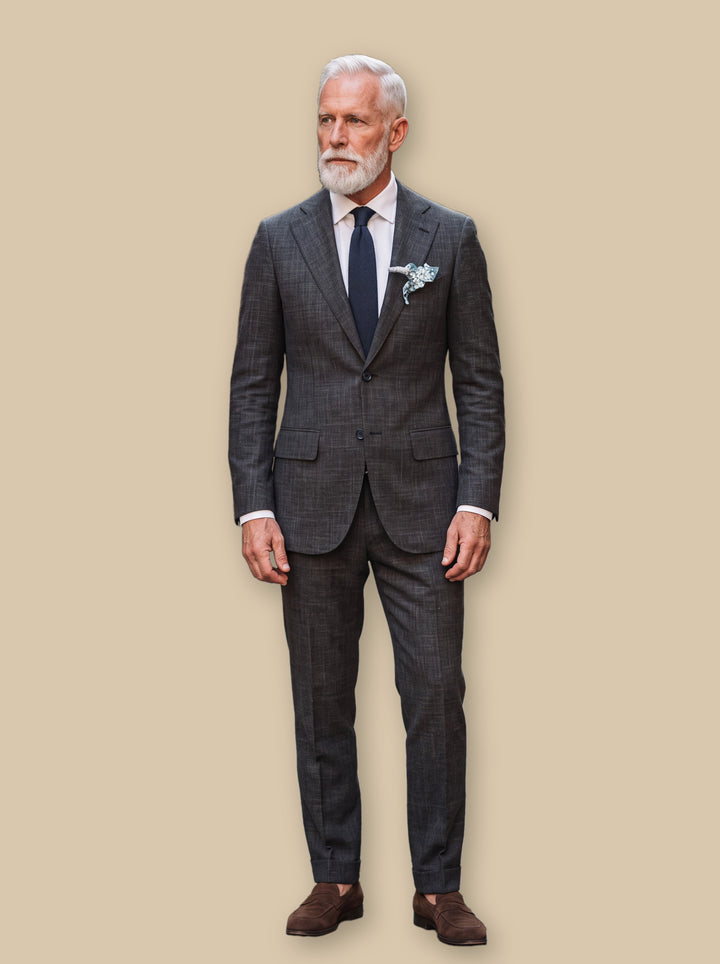 Hank two piece set in Black, studio - Gentlemens Manor