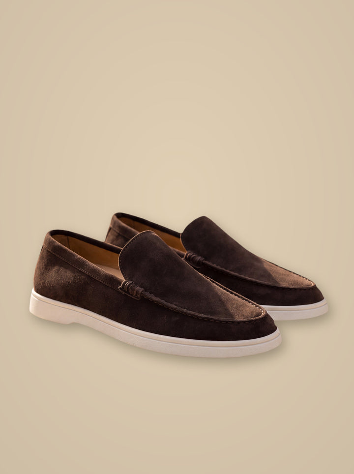 Hartley loafers in Brown, studio - Gentlemens Manor
