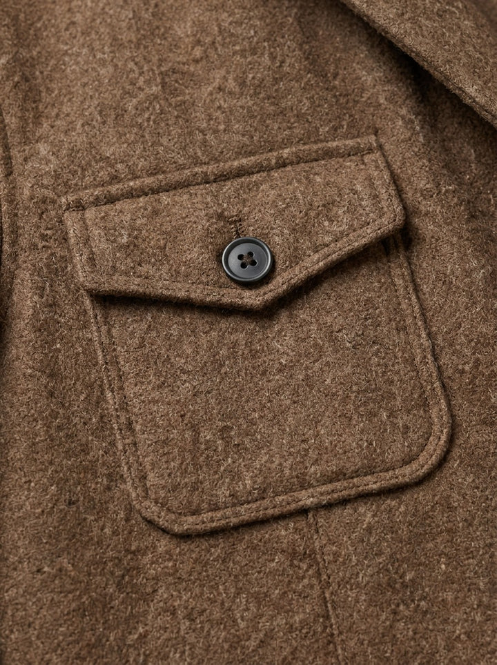 Hartwell field jacket, fabric close up, Gentlemens Manor