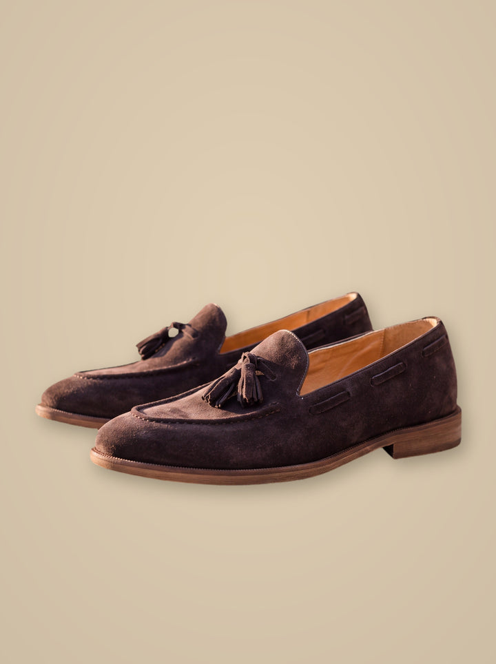 Hayden loafers in Brown, studio - Gentlemens Manor