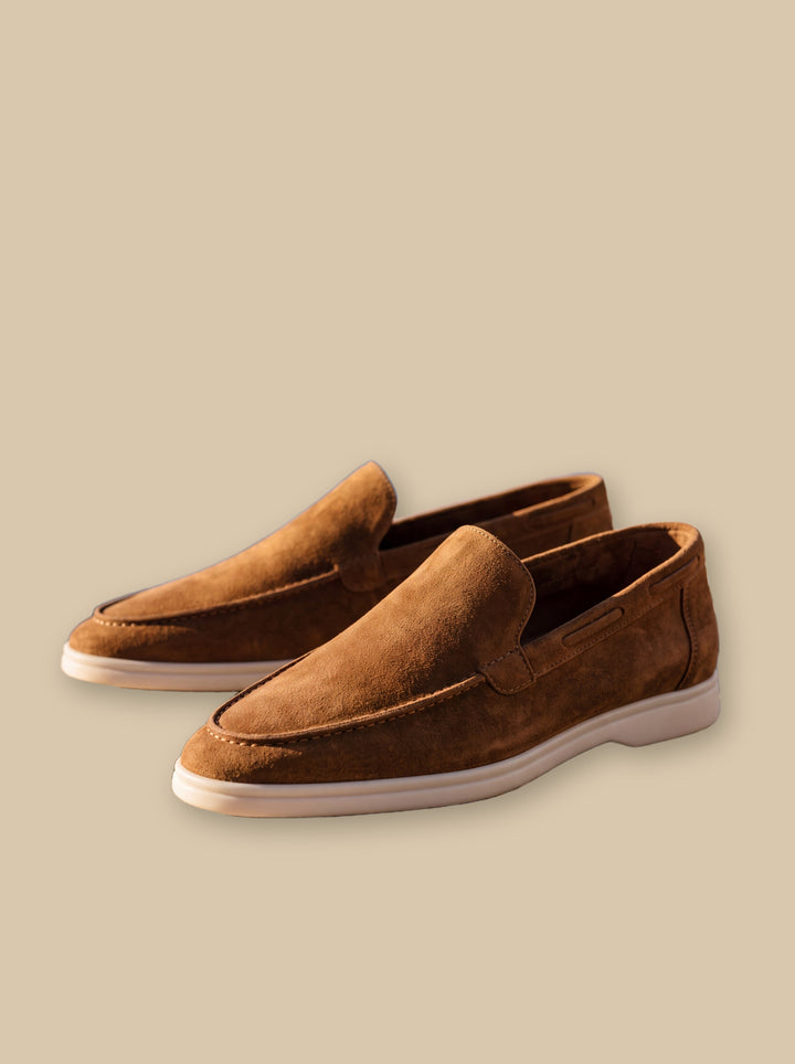 Heath loafers in Brown, studio - Gentlemens Manor