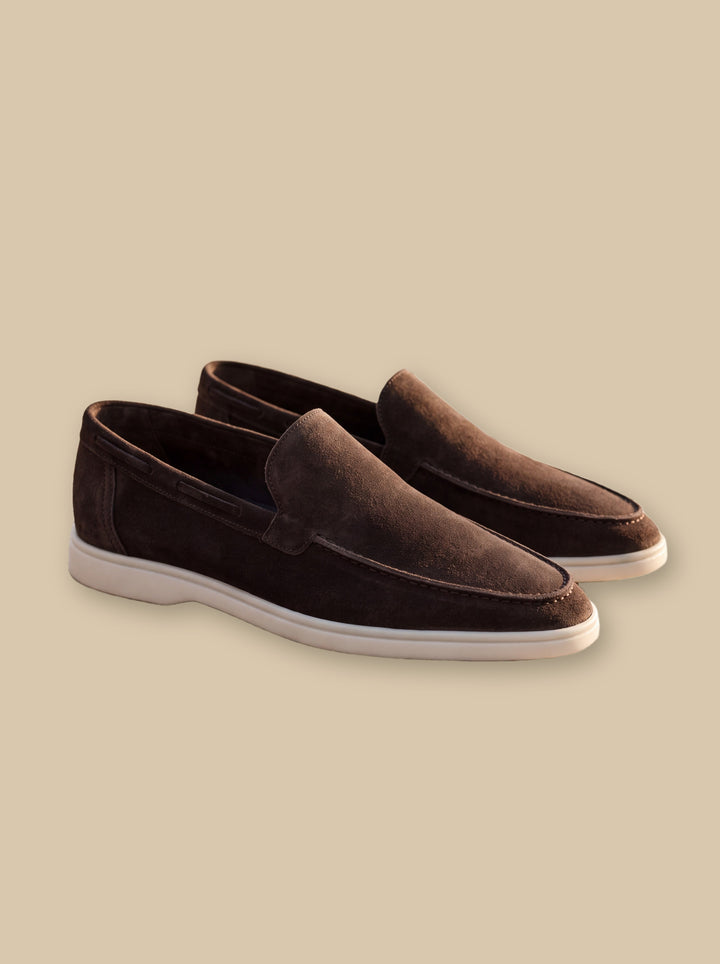 Heath loafers in Dark Brown, studio - Gentlemens Manor