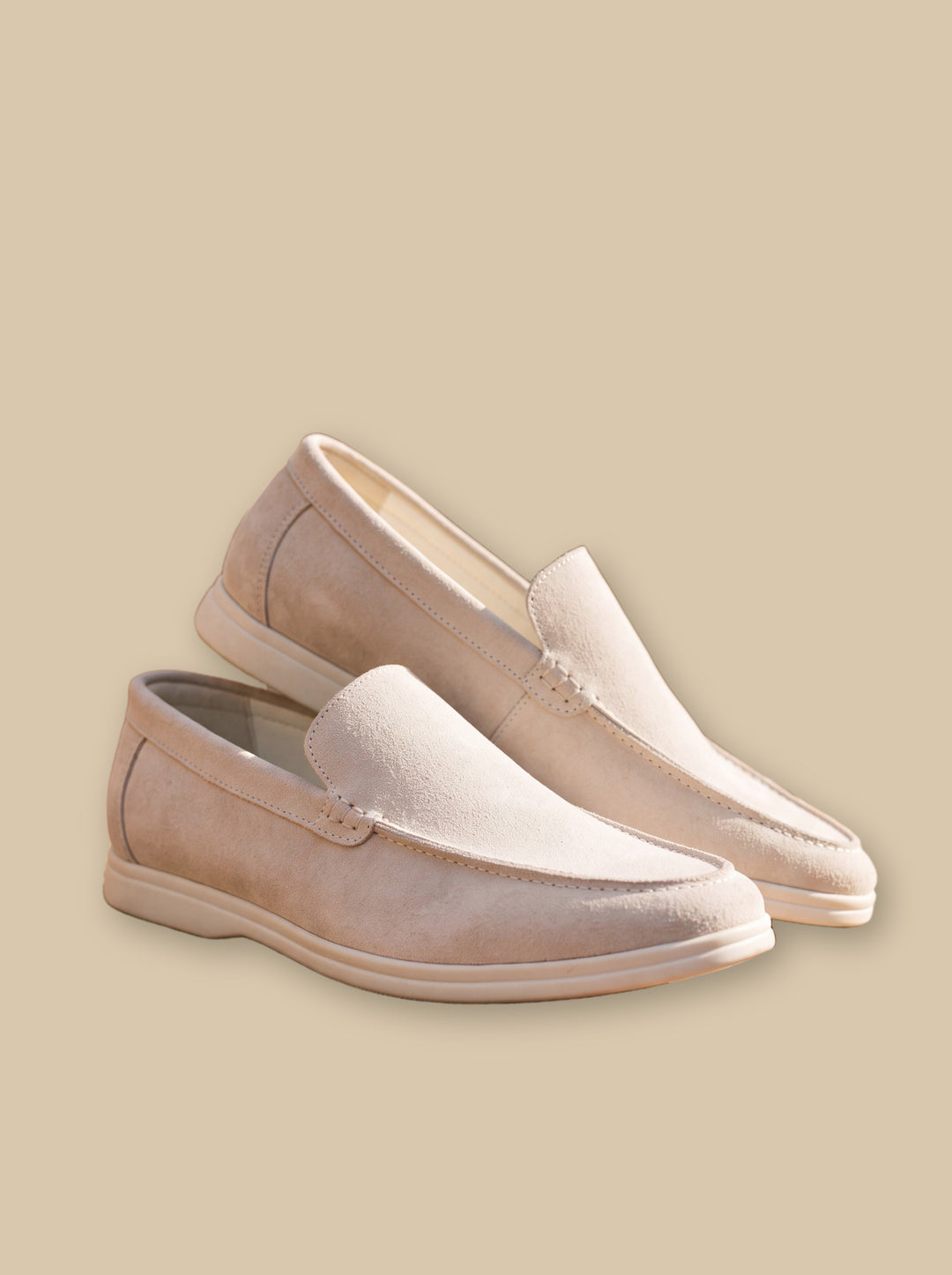 Henry loafers in White, studio - Gentlemens Manor