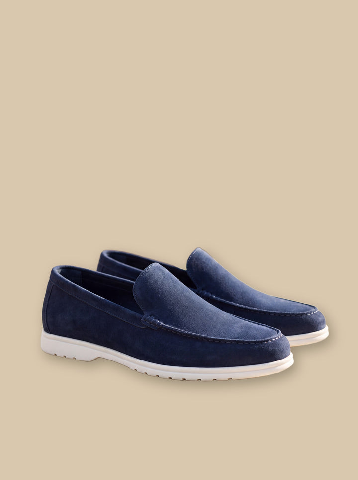Howard shoes in Navy, studio - Gentlemens Manor