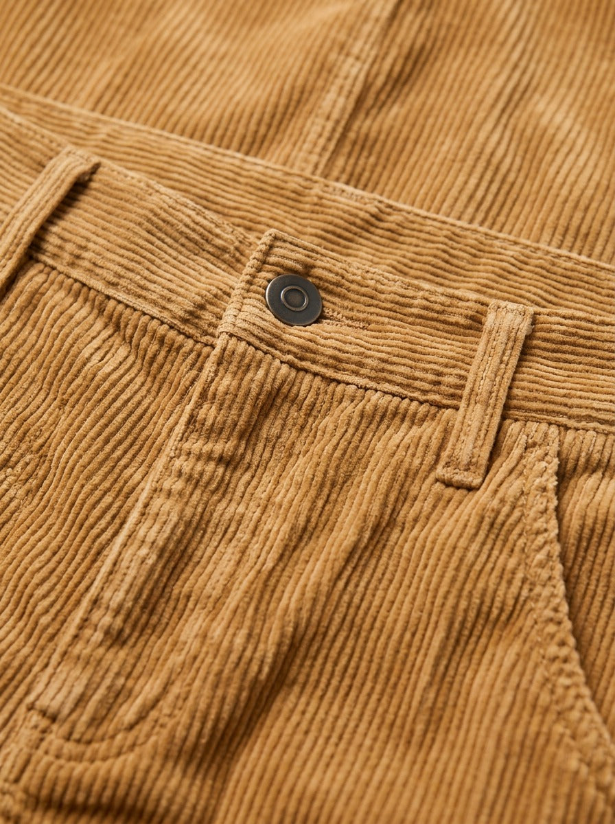 Howell wide wale corduroy pants, fabric close up, Gentlemens Manor