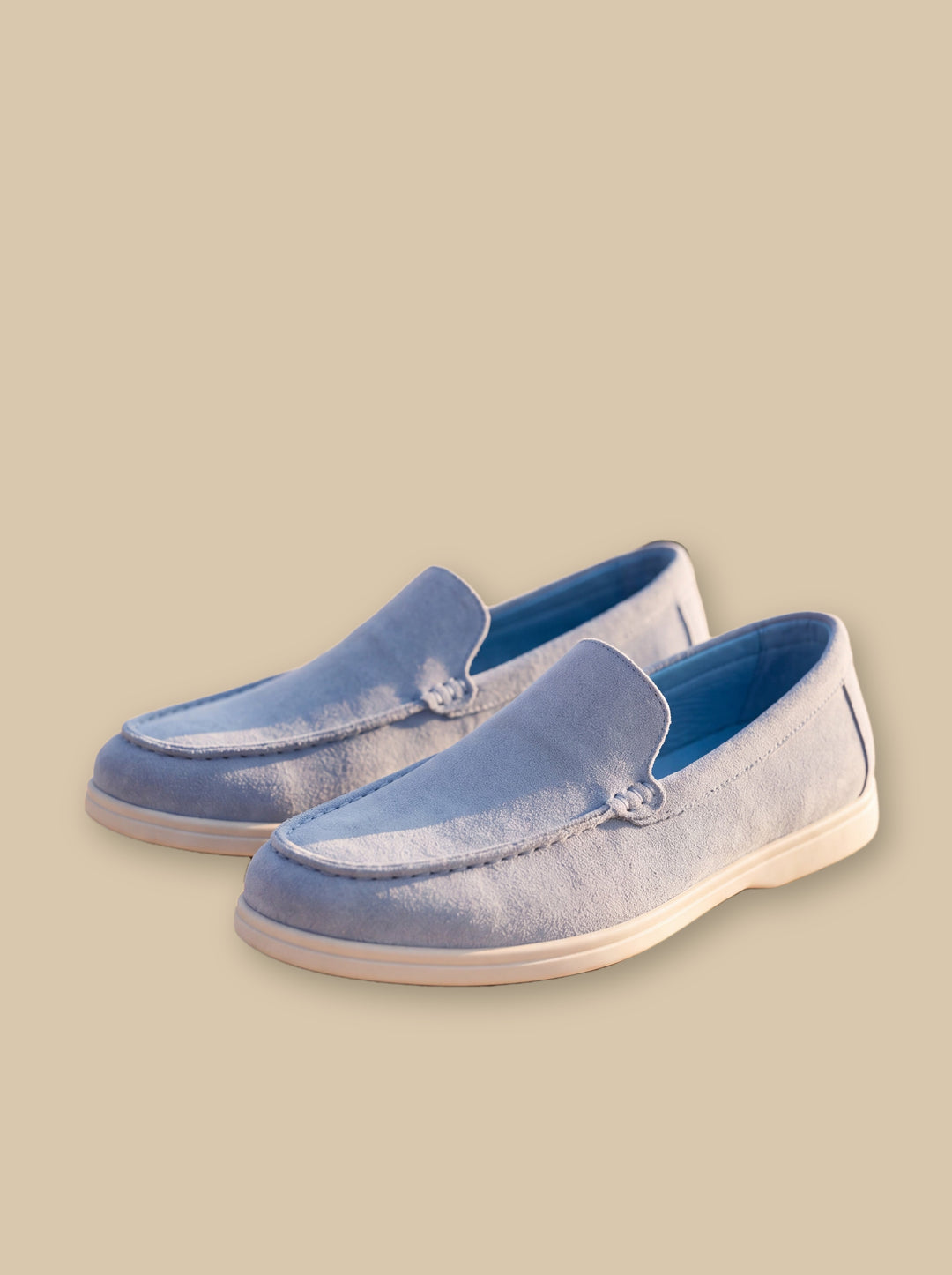 Hudson loafers in Blue, studio - Gentlemens Manor