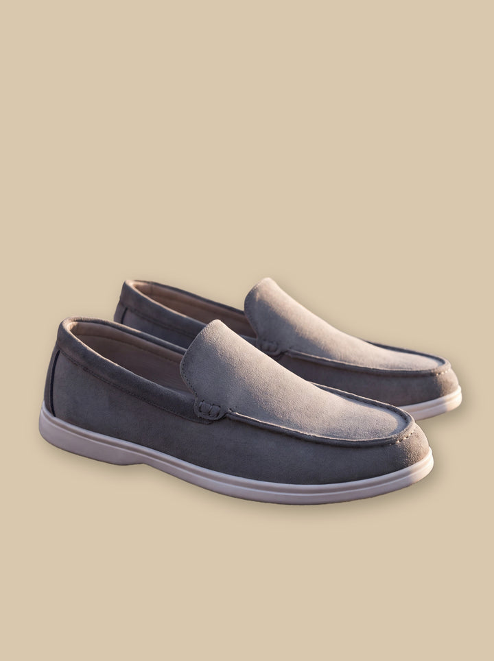 Hudson loafers in Grey, studio - Gentlemens Manor