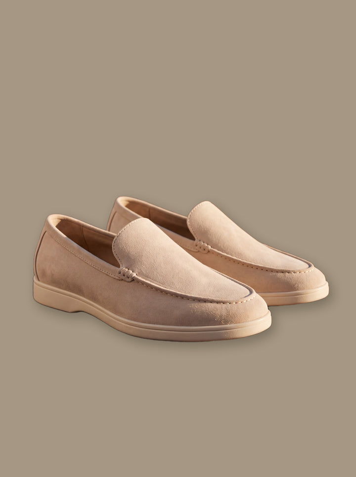 Jacob loafers in Beige, studio - Gentlemens Manor