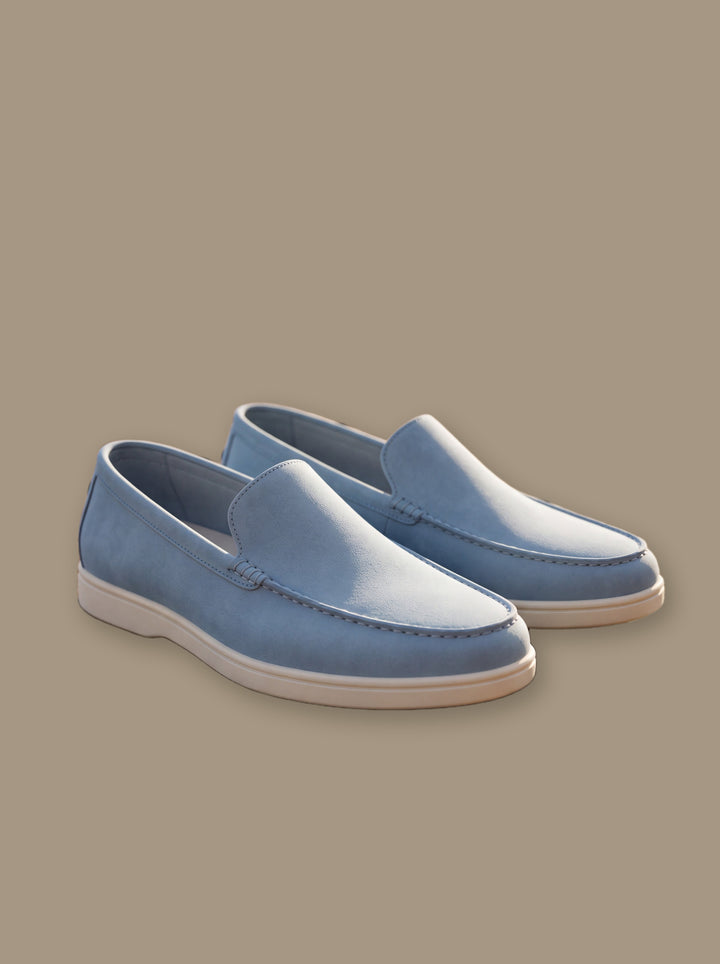 Jacob loafers in Light Blue, studio - Gentlemens Manor