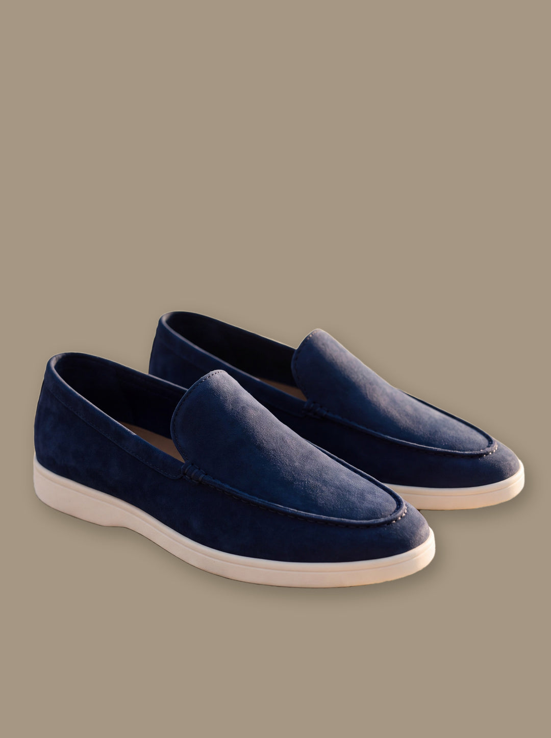 Jacob loafers in Navy, studio - Gentlemens Manor