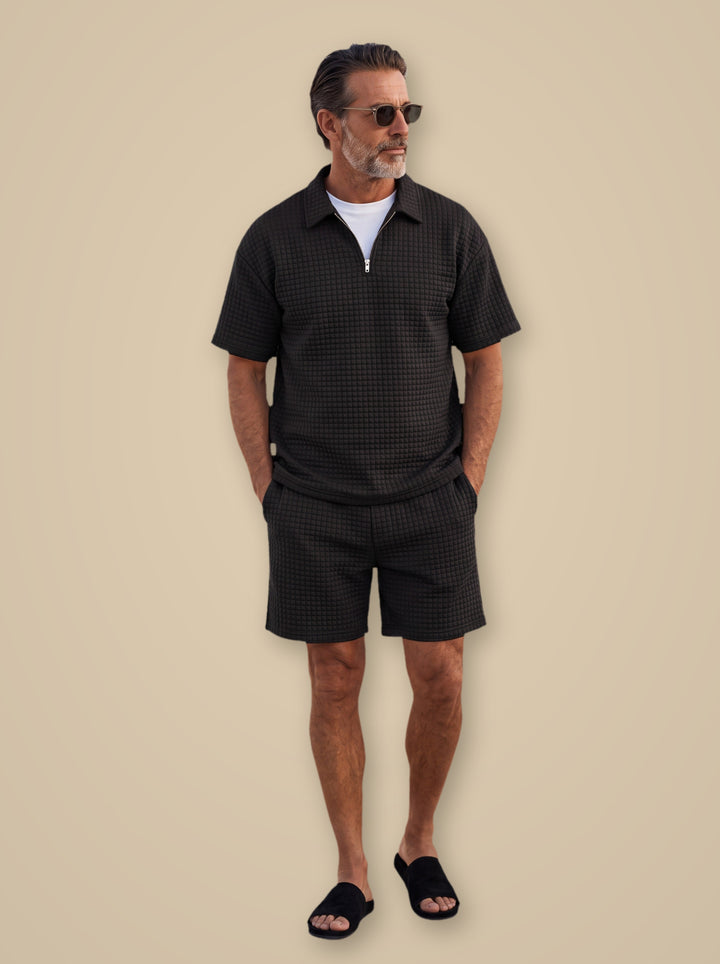 Jasper two piece set in Black, studio - Gentlemens Manor