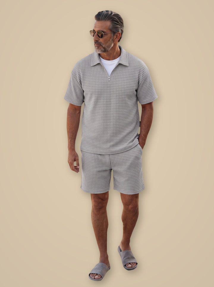 Jasper two piece set in Grey, studio - Gentlemens Manor
