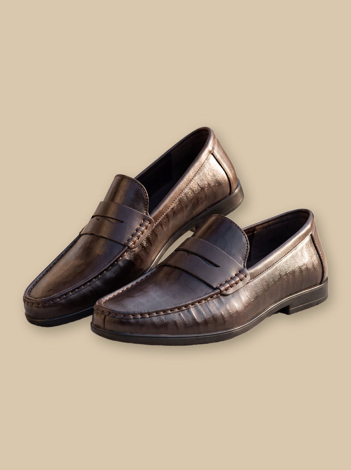 Jerome loafers in Brown, studio - Gentlemens Manor