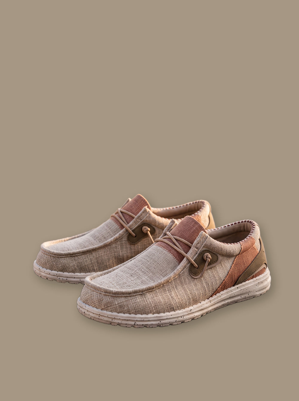 Josiah loafers in Beige, studio - Gentlemens Manor