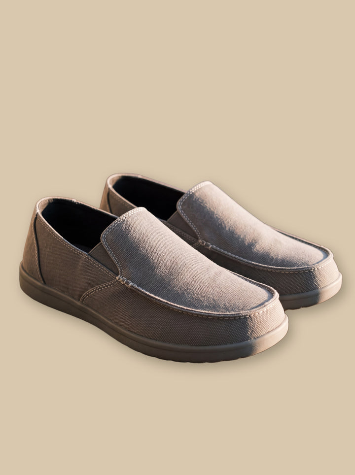 Judah loafers in Grey, studio - Gentlemens Manor