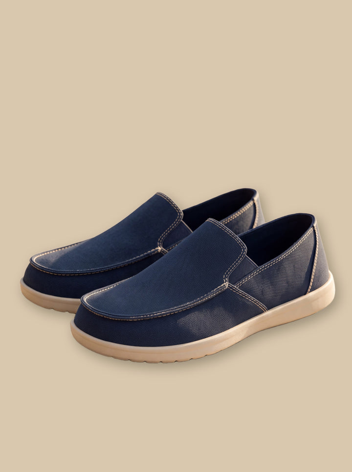 Judah loafers in Navy, studio - Gentlemens Manor