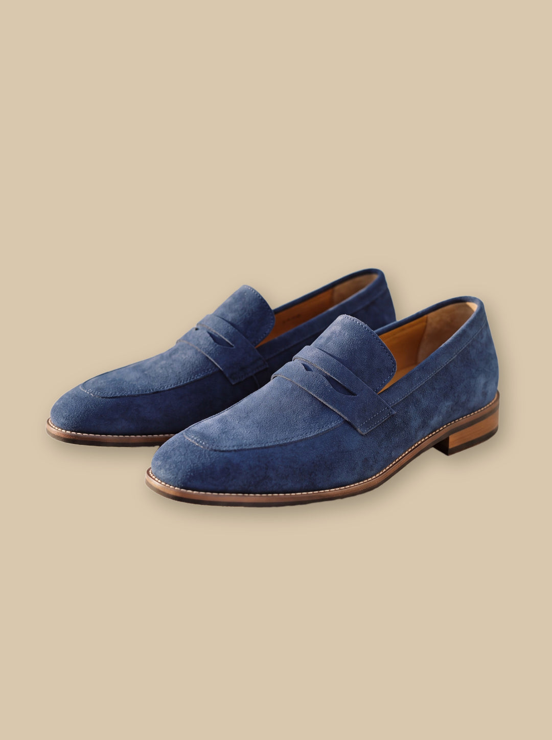 Jude loafers in Blue, studio - Gentlemens Manor
