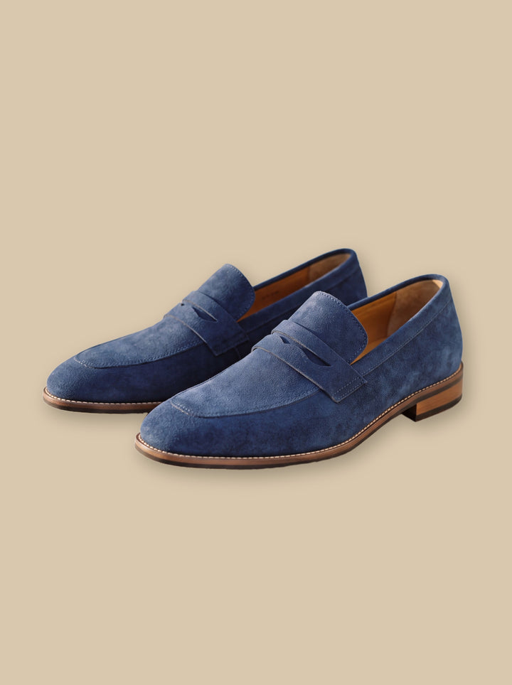 Jude loafers in Blue, studio - Gentlemens Manor