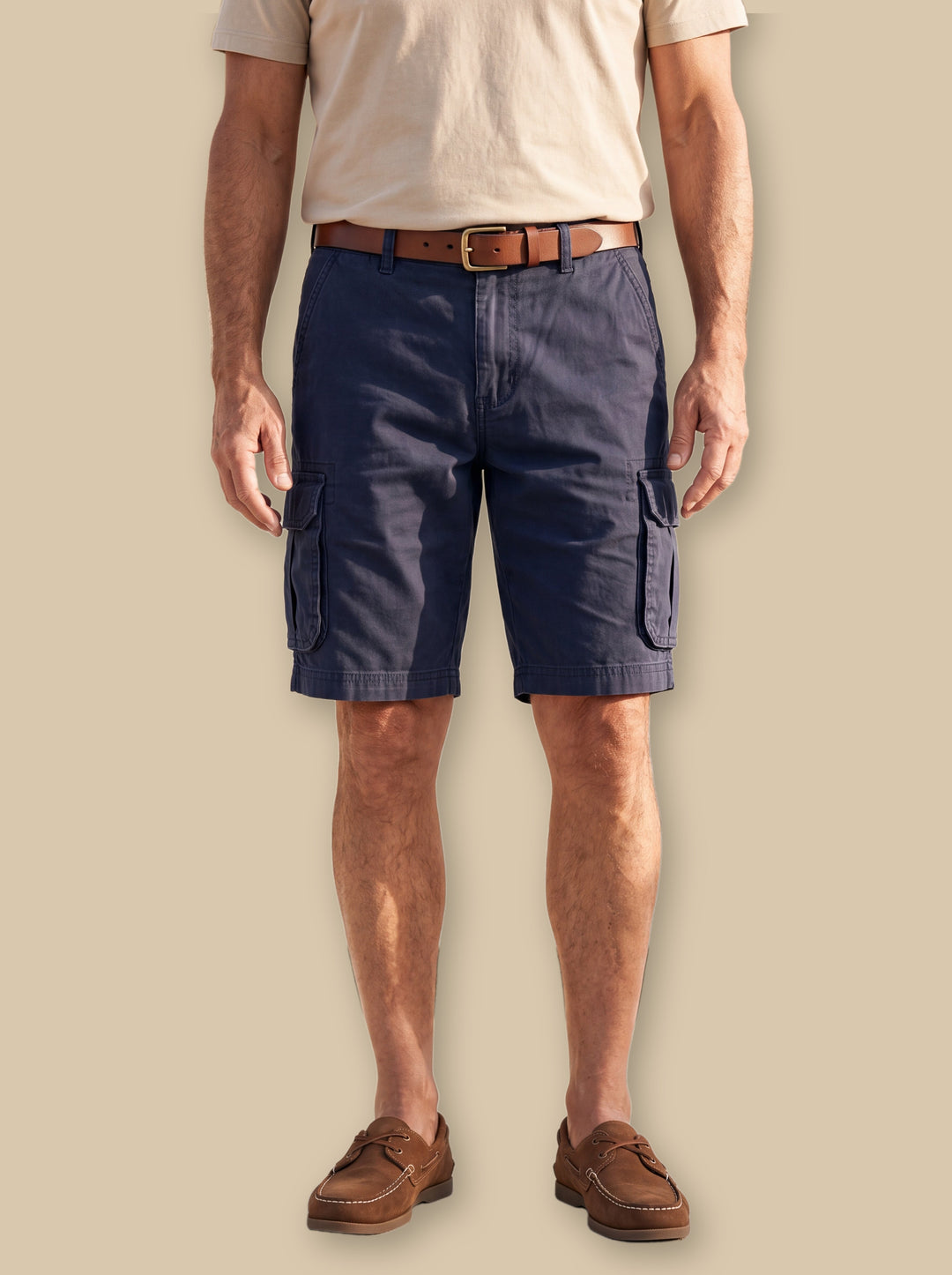 Keaton summer shorts in Navy, studio - Gentlemens Manor