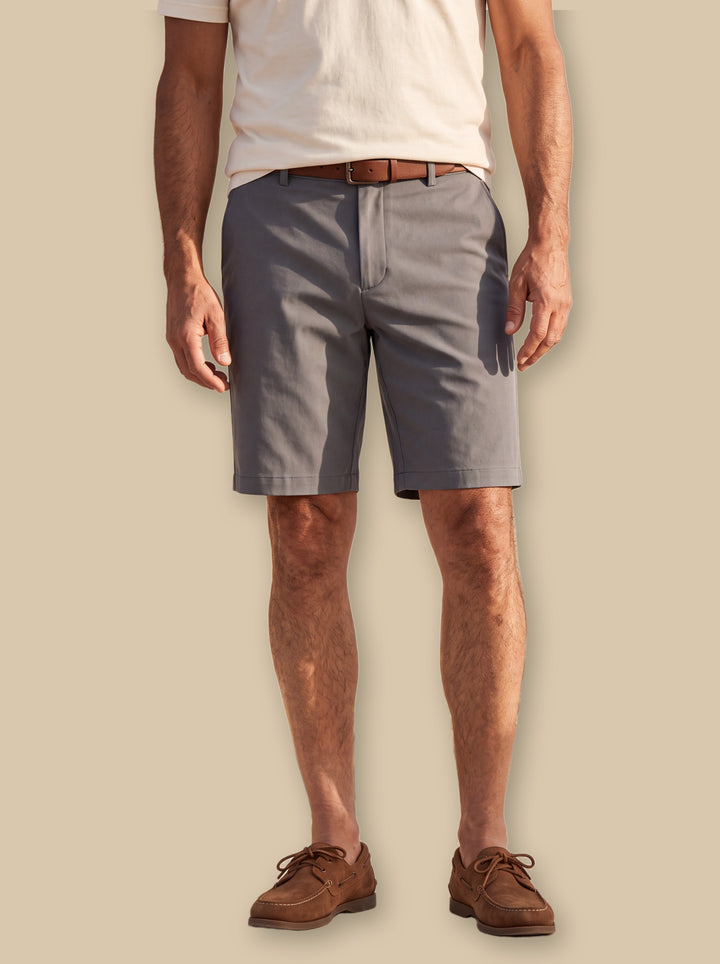 Kermit summer shorts in Grey, studio - Gentlemens Manor