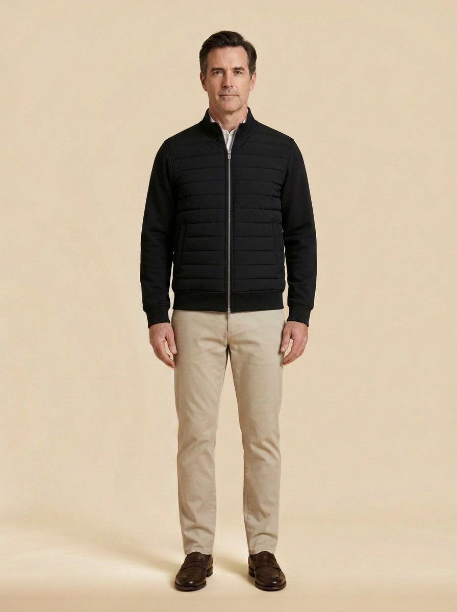 Kincaid jacket in Black, studio, Gentlemens Manor