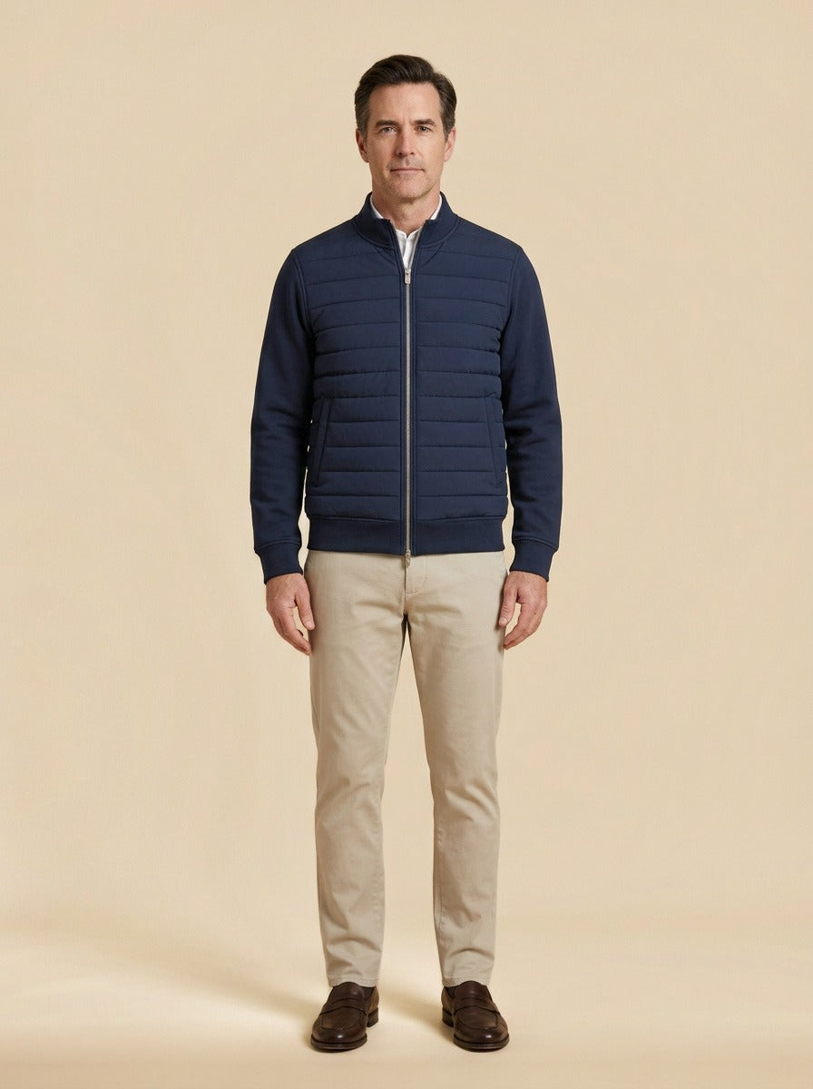 Kincaid jacket in Navy, studio, Gentlemens Manor