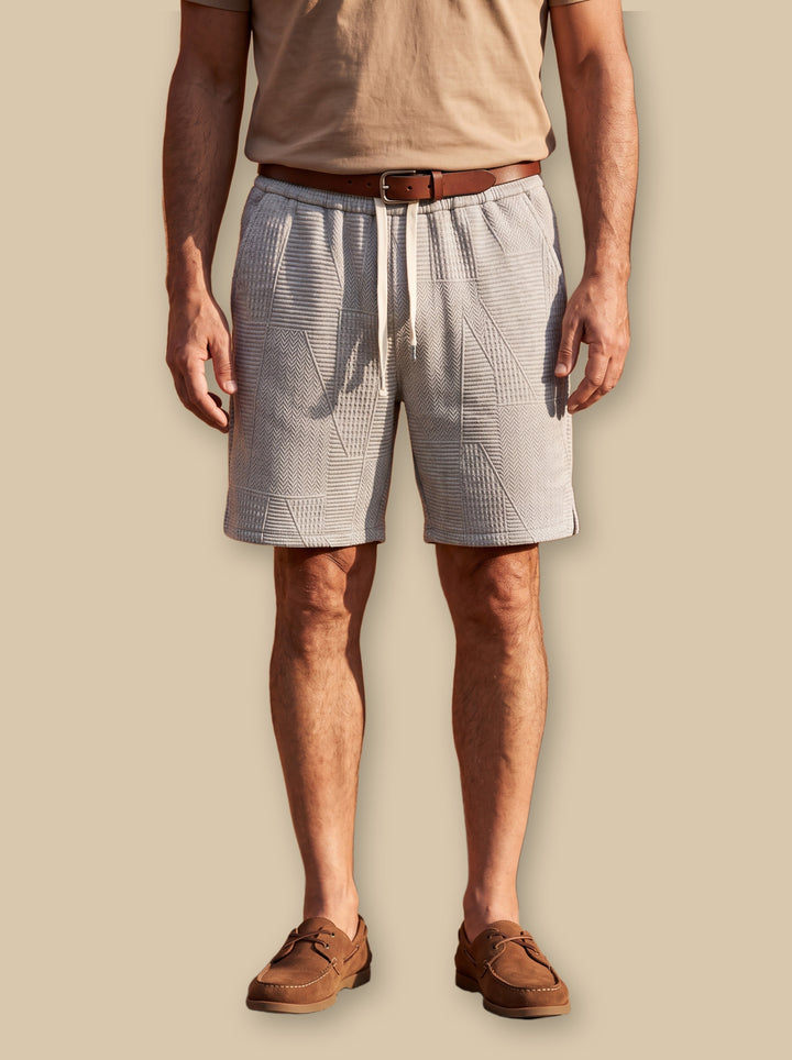 Kurt summer shorts in Grey, studio - Gentlemens Manor