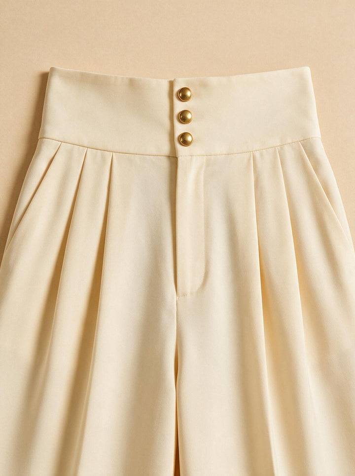Larkin pleated pants, fabric close up, Gentlemens Manor