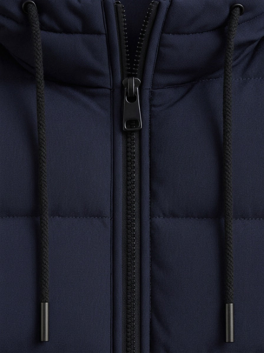Latham puffer jacket, fabric close up, Gentlemens Manor