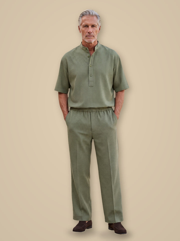 Lawrence two piece set in Olive, studio, Gentlemens Manor