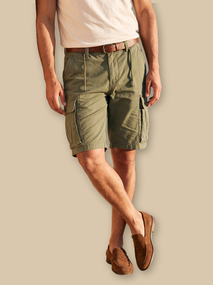 Lawson summer shorts in Green, studio - Gentlemens Manor