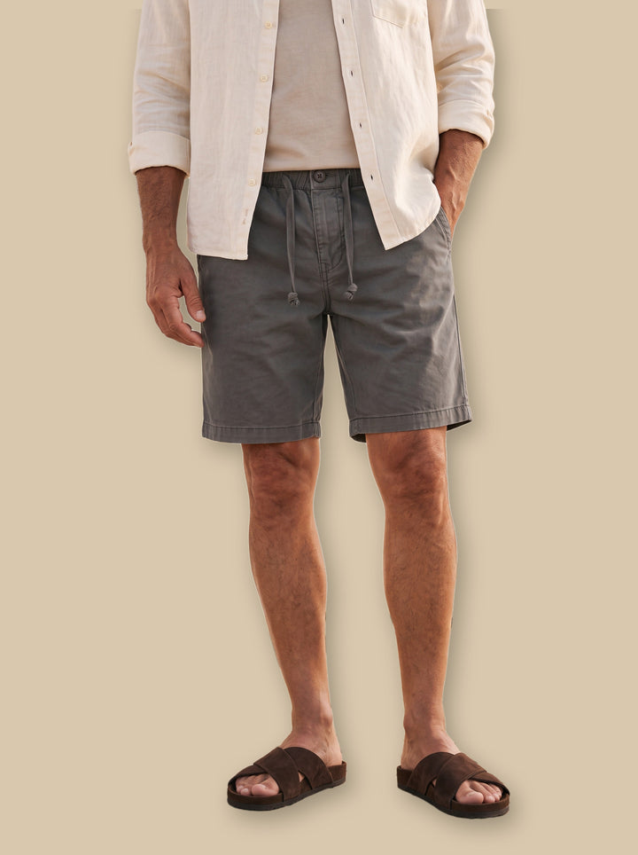 Lester summer shorts in Grey, studio - Gentlemens Manor