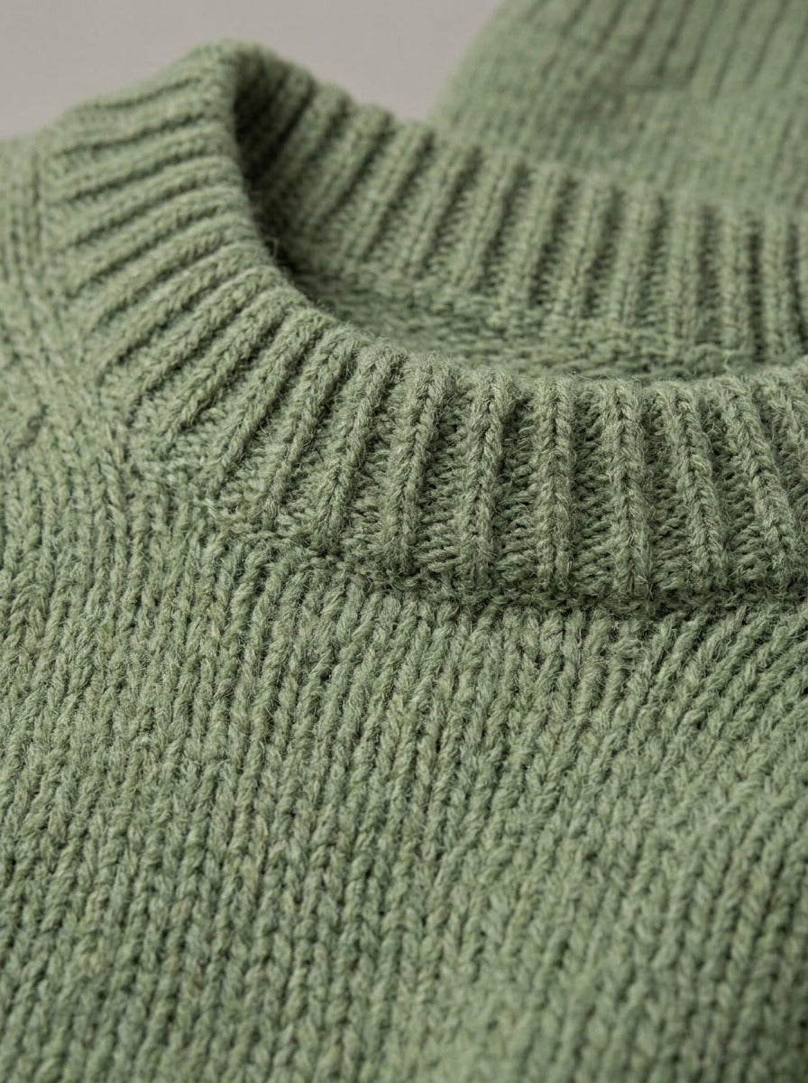 Linford sweater, fabric close up, Gentlemens Manor