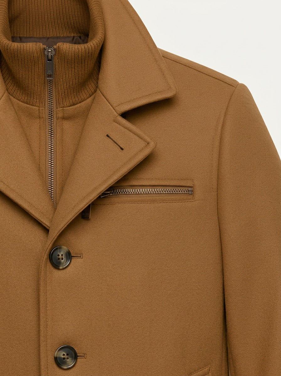 Lockhart coat, fabric close up, Gentlemens Manor