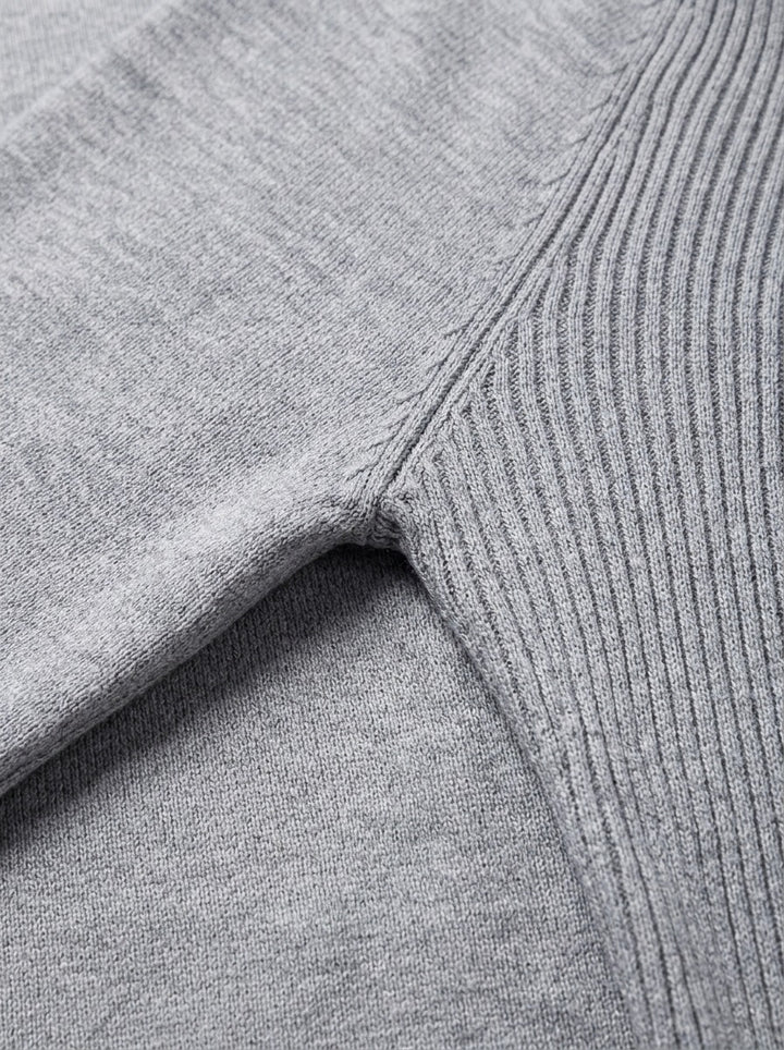 Lyndhurst raglan turtleneck sweater, fabric close up, Gentlemens Manor