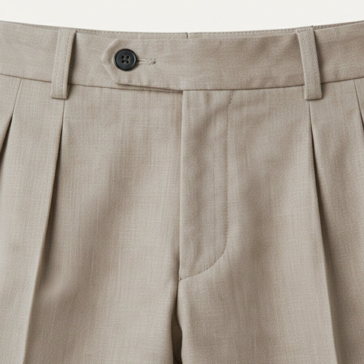 The Naples Men’s Loose Fit Breathable Linen Summer Pants